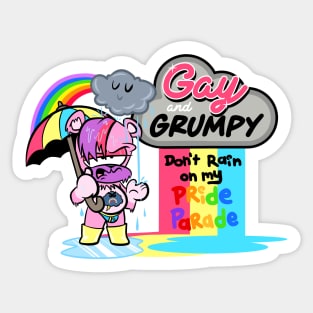 Gay & Grumpy 2 Sticker